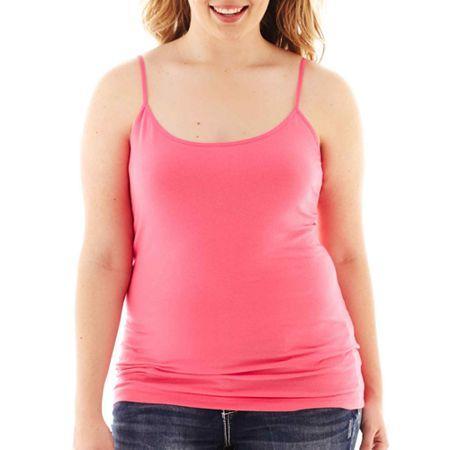Arizona Favorite-stretch Cotton Cami - Plus