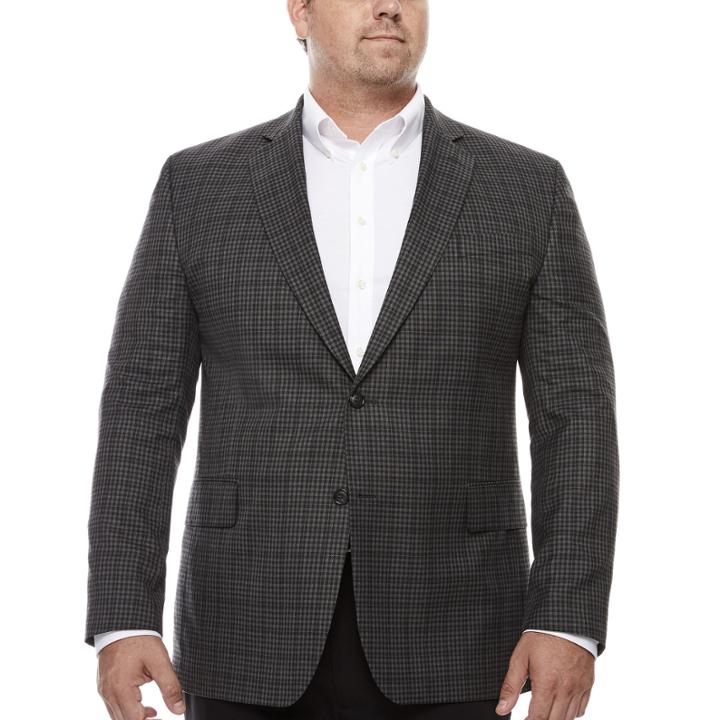 Stafford Woven Sport Coat Big And Tall