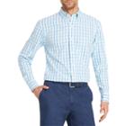 Izod Long Sleeve Premium Essential Plaid Button-front Shirt