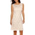 Rn Studio By Ronni Nicole Sleeveless Sequin Lace Fit-and-flare Dress