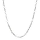 Solid Link 16 Inch Chain Necklace
