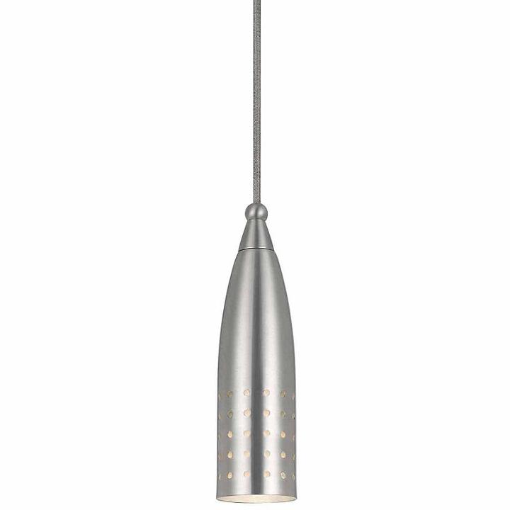 Wooten Heights 9.5 Tall Metal Pendant In White Finish