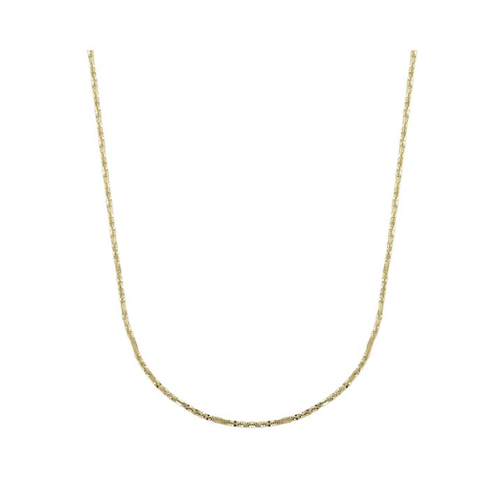 Infinite Gold&trade; 14k Yellow Gold 18 Criss-cross Chain Necklace