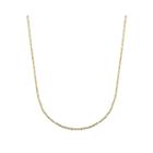 Infinite Gold&trade; 14k Yellow Gold 18 Criss-cross Chain Necklace