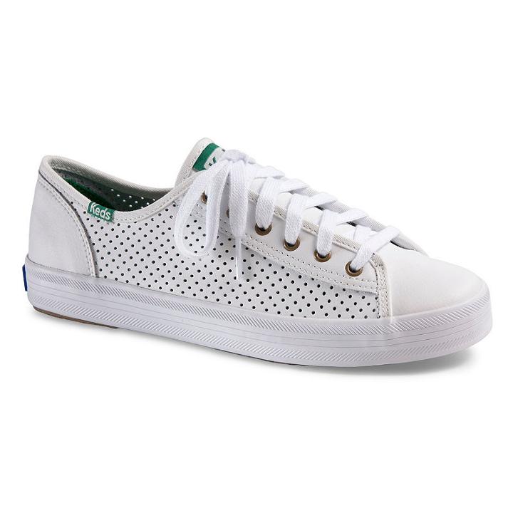 Keds Kickstart Leather Womens Sneaker Shoes