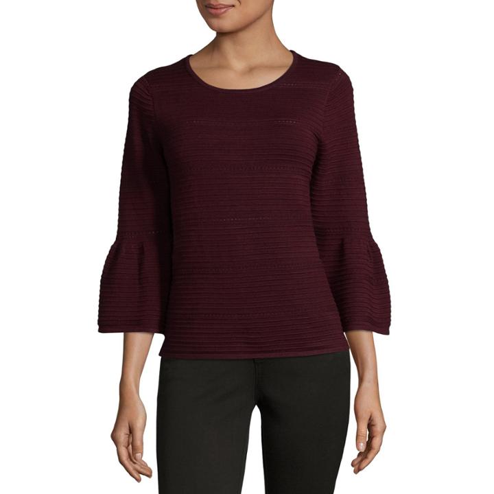 Isela Bell Sleeve Pullover Sweater