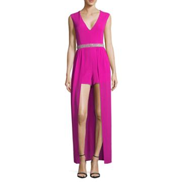 Crystal Sky Sleeveless Embellished Maxi Dress-juniors