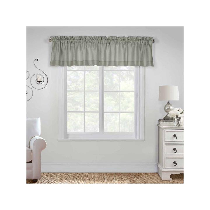 Pretty Rod-pocket Arch Valance
