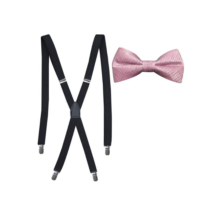 Jf J.ferrar Grid Bow Tie Set