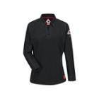 Bulwark Womens Flame-resistant Long-sleeve Polo - Plus