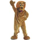 Roaring Lion Mascot Adult Unisex Costume - One-size