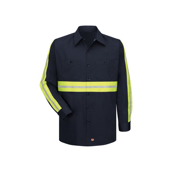 Red Kap Long-sleeve Visibility Shirt