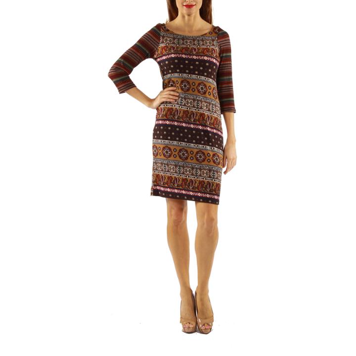 24/7 Comfort Apparel Sensuous But Sensible Shift Dress