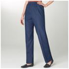 Alfred Dunner Chambray Pants - Petite
