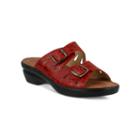 Flexus Footstep Leather Slide Sandals