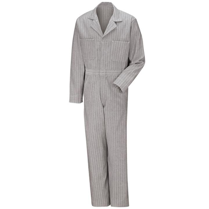 Red Kap Cc16 Button Front Coverall Big And Tall