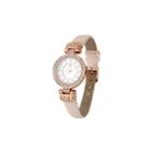 Daisy Fuentes Womens Pink Strap Watch-df102rglp