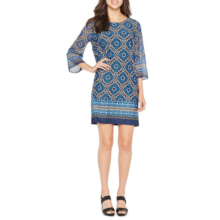 Alyx Long Sleeve Shift Dress