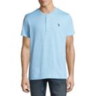 Short Sleeve Henley