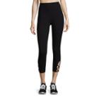 Flirtitude Strappy Capri Leggings- Juniors