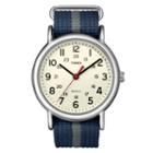 Timex Weekender Blue & Gray Fabric-strap Watch