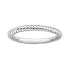 Personally Stackable Sterling Silver 3.5mm Twisted Ring
