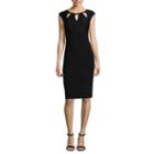 Scarlett Sleeveless Embellished Empire Waist Dress - Tall