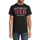Novelty Promotional Fathers Day Short Sleeve Humor Graphic T-shirt