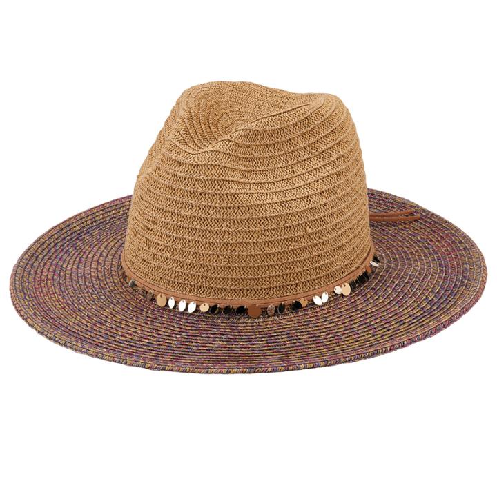 San Diego Hat Company Women's Ultrabraid Pop Color Brim