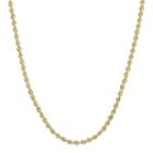 Infinite Gold&trade; 14k Yellow Gold 24 Glitter Solid Rope Chain