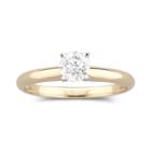 1/2 Ct. Certified Diamond Solitaire 14k Yellow Gold Ring