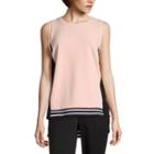Worthington Sleeveless Top With Tipping
