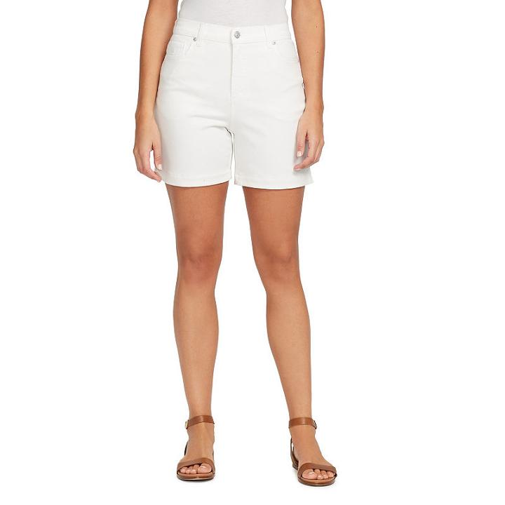 Gloria Vanderbilt 5 1/2 Denim Shorts-petite