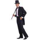 Vintage Hollywood Man's Tuxedo Adult Costume - One Size Fits Most