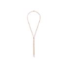 Mixit&trade; Rose-tone Slub Knot Strand Necklace