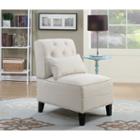 Everton Tufted Slipper Accent Chair