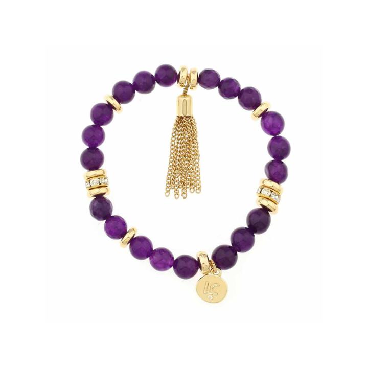 Liz Claiborne Purple Jewelry Set