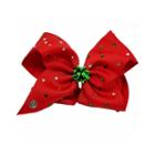 Jojo Siwa Large Signature Hair Bow W/rhinestone Red