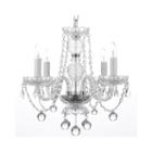 Venetian-style Crystal Chandelier With Faceted Crystal Balls
