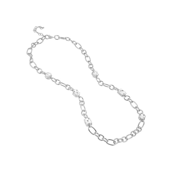 Worthington Crystal Oval Link Necklace