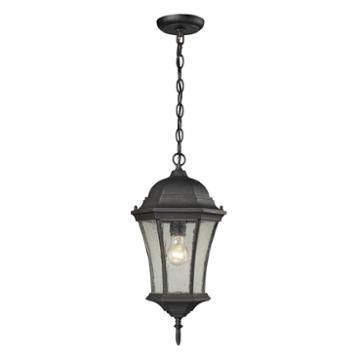 Wellington Park 1-light Outdoor Pendant In Weathered Charcoal