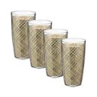 Kraftware Set Of 4 Woven 22-oz. Glasses