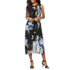 Emma And Michele Sleeveless Floral Sheath Dress
