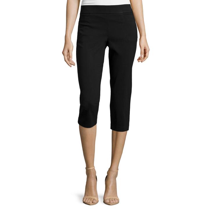 Liz Claiborne Pull-on Flat-front Capris