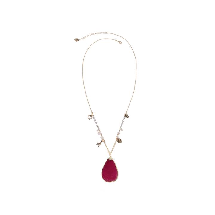 Messages From The Heart By Sandra Magsamen Purple Pendant Necklace