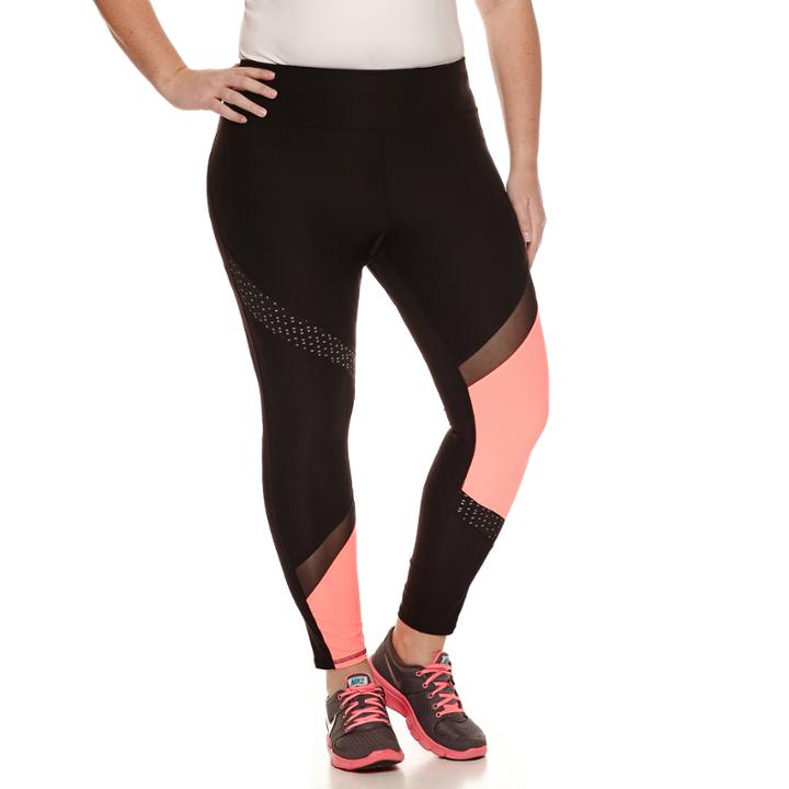Xersion Jersey Workout Capris Plus