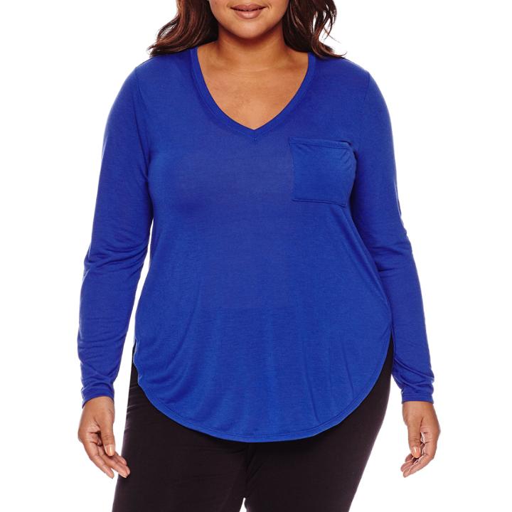 Arizona Long Sleeve Legging Tee- Juniors Plus