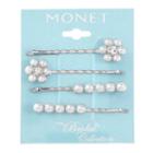 Monet Jewelry Blue 17.8mm Hoop Earrings