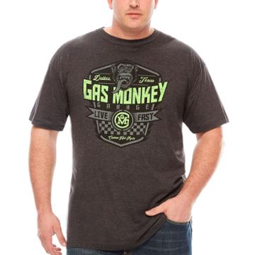 Gas Monkey Short Sleeve Graphic T-shirt-big And Tall