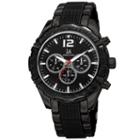 Joshua & Sons Mens Black Strap Watch-j-98bk